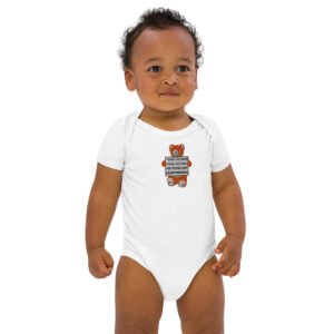 Organic cotton baby bodysuit